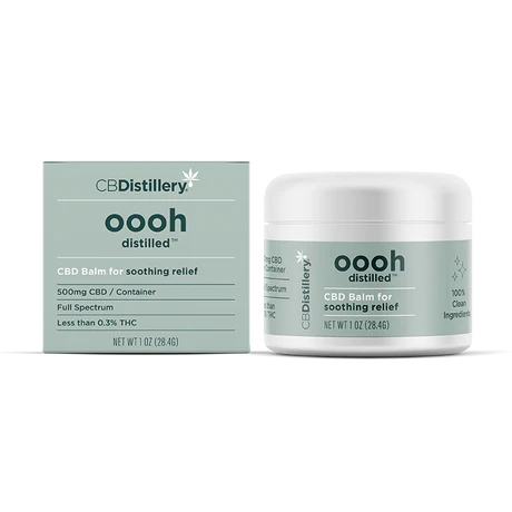 CBDistillery 500mg CBD Balm Soothing Relief