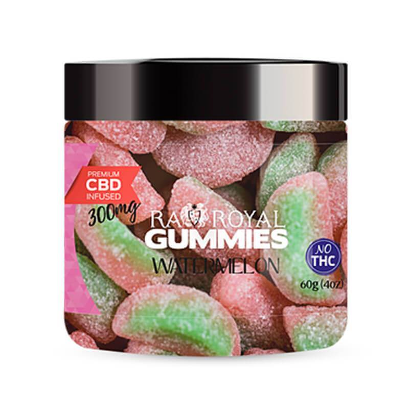 Ra Royal CBD | Watermelon CBD Gummies 300mg - 1200mg Best Sales Price - Gummies