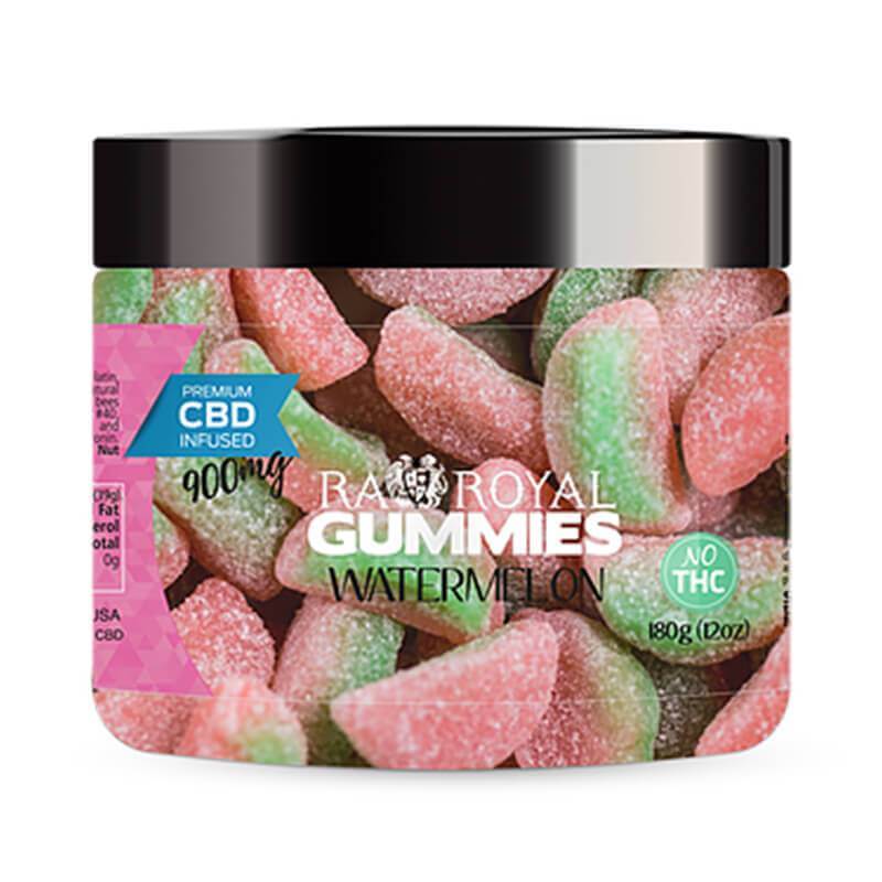 Ra Royal CBD | Watermelon CBD Gummies 300mg - 1200mg Best Sales Price - Gummies