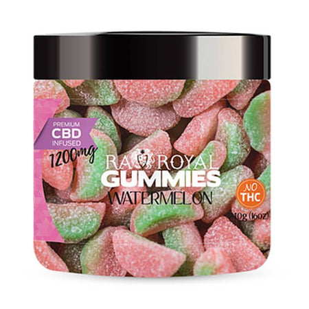 Ra Royal CBD | Watermelon CBD Gummies 300mg - 1200mg Best Sales Price - Gummies