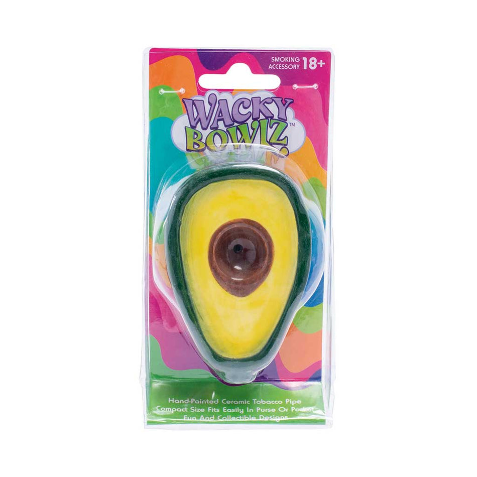 AVOCADO CERAMIC PIPE - WACKY BOWLZ