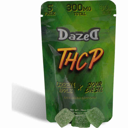 Dazed8 THCP Gummies 60mg | 5pc Best Sales Price - Gummies
