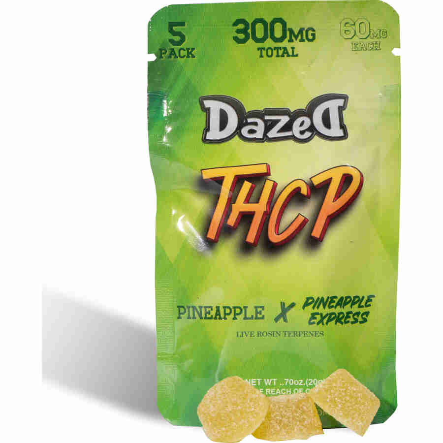 Dazed8 THCP Gummies 60mg | 5pc Best Sales Price - Gummies