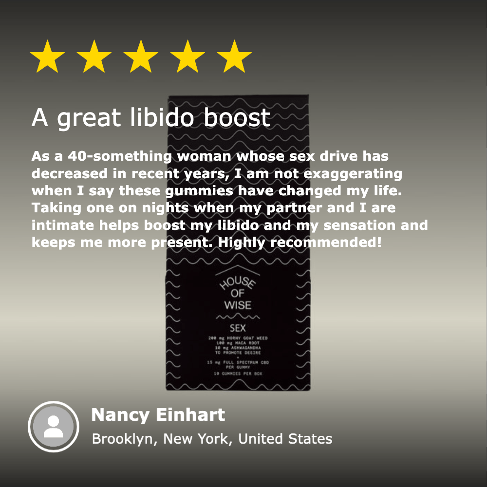House of Wise CBD Sex Gummies (4ct.) Best Sales Price - Gummies