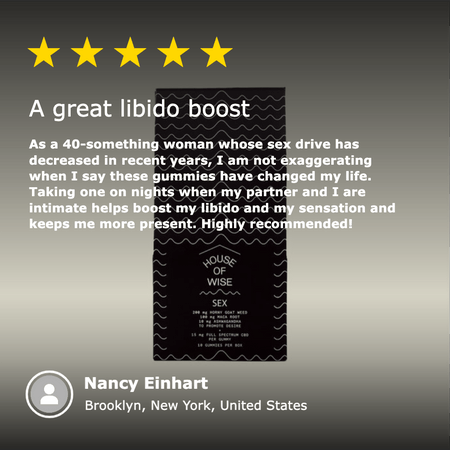 House of Wise CBD Sex Gummies (4ct.) Best Sales Price - Gummies