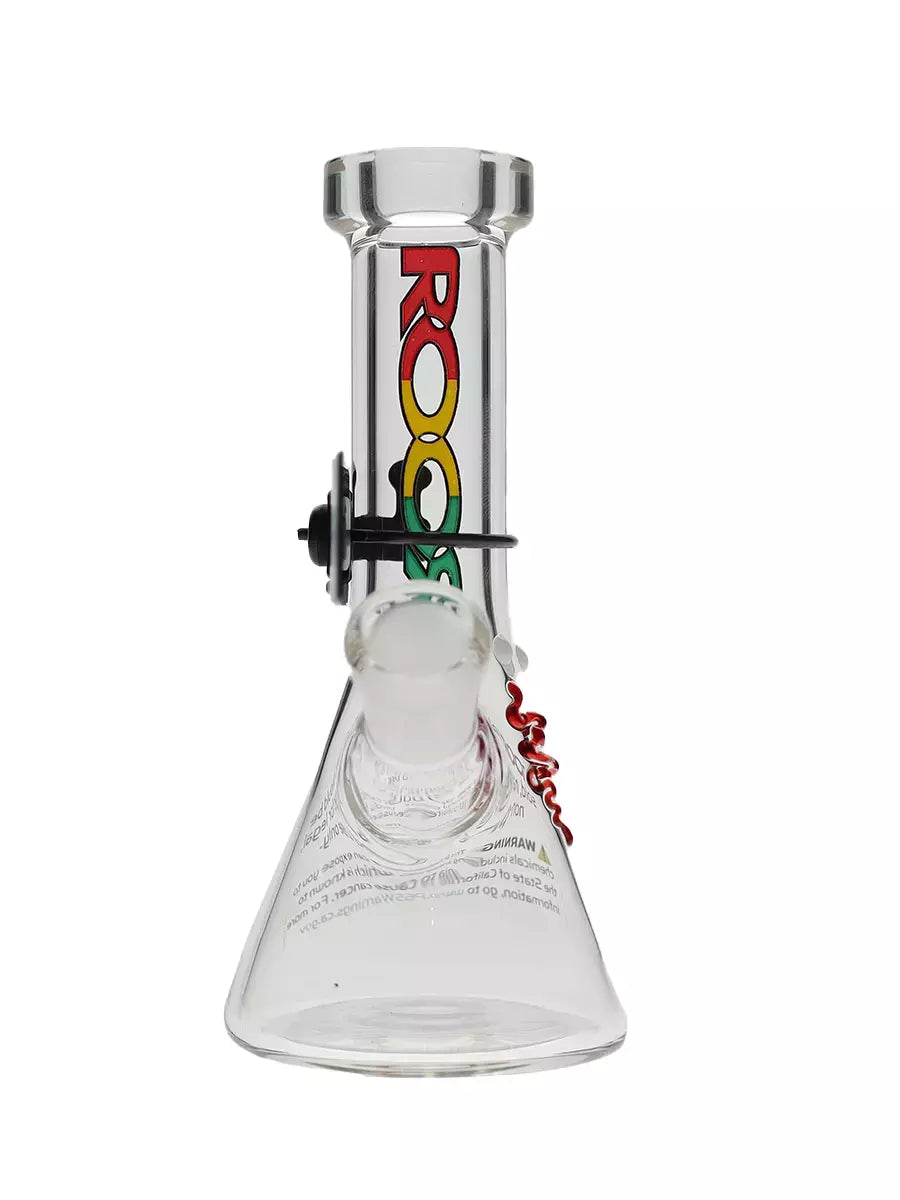 6″ ROOR Rasta 26x4mm Beaker Bong
