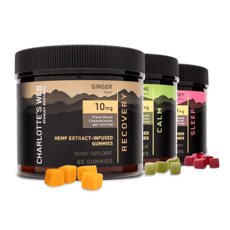 60CT CBD GUMMIES MIX PACK: Recovery, Sleep and Calm | Charlotte's Web Best Sales Price - Gummies