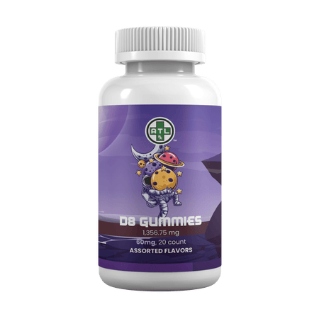 ATLRx Delta 8 Gummies 60 MG Best Sales Price - Gummies