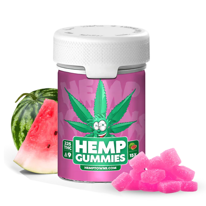 Hemptowns Delta 9 THC Gummies 225mg - 1350mg
