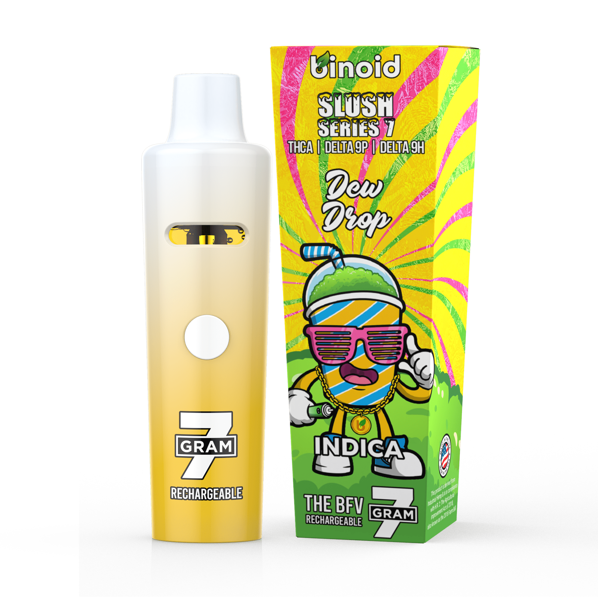 Binoid 7 Gram THCA Disposable Vape – Slush Series Best Sales Price - Vape Pens