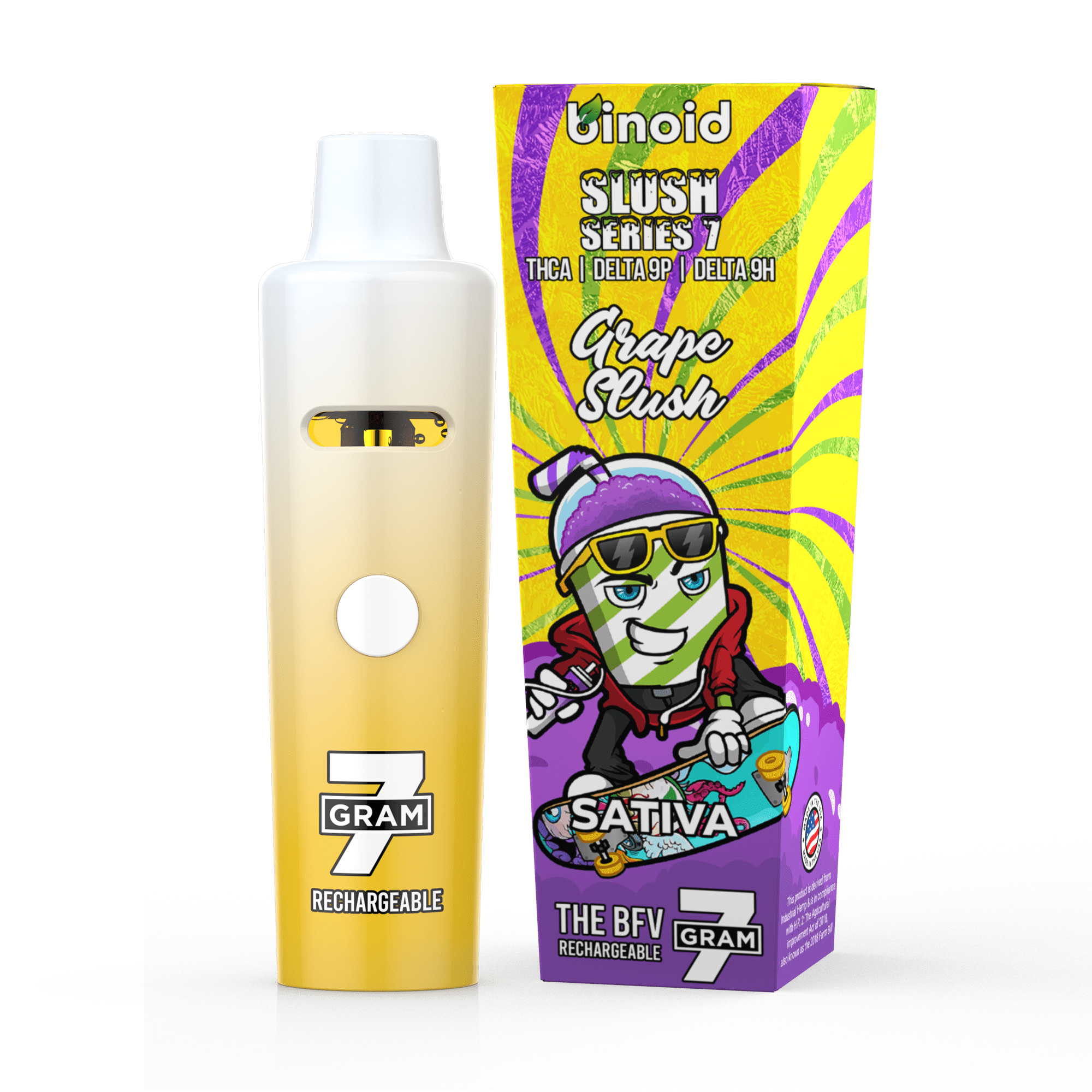 Binoid 7 Gram THCA Disposable Vape – Slush Series Best Sales Price - Vape Pens