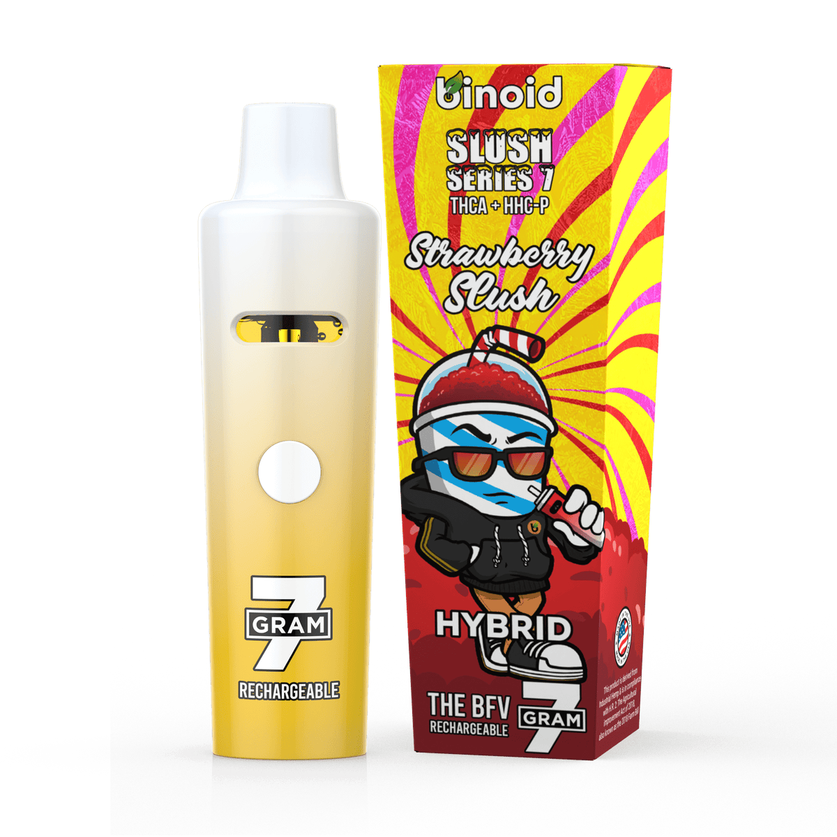 Binoid 7 Gram THCA Disposable Vape – Slush Series Best Sales Price - Vape Pens