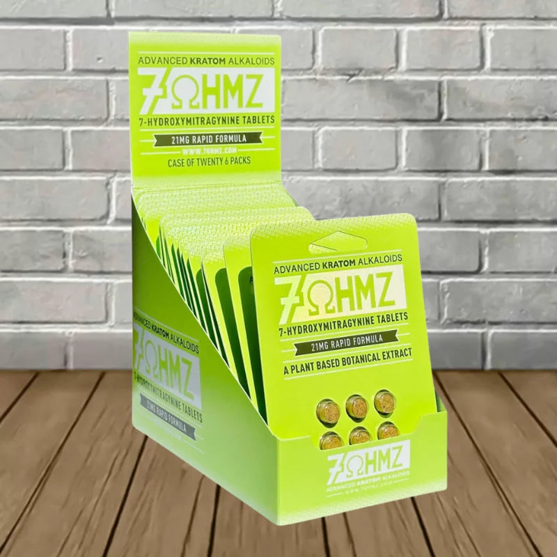7OHMZ 7-Hydroxymitragynine Rapid Formula Tablets 21mg BULK CASE DEAL
