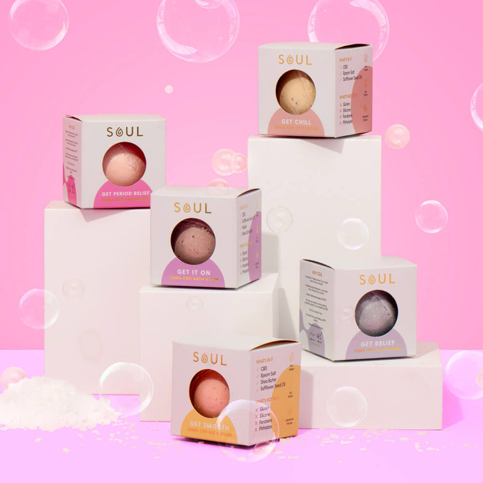 Soul CBD: CBD Bath Bombs