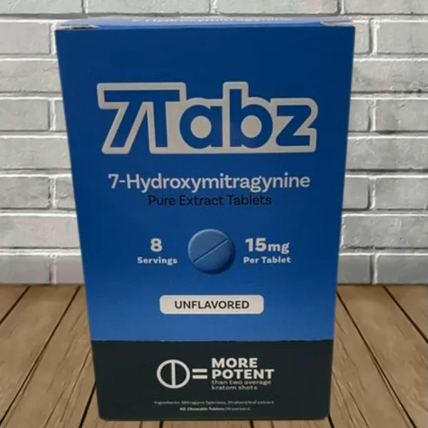 7Tabz Pure 7-Hydroxymitragynine Extract Tablets Full Case 10ct