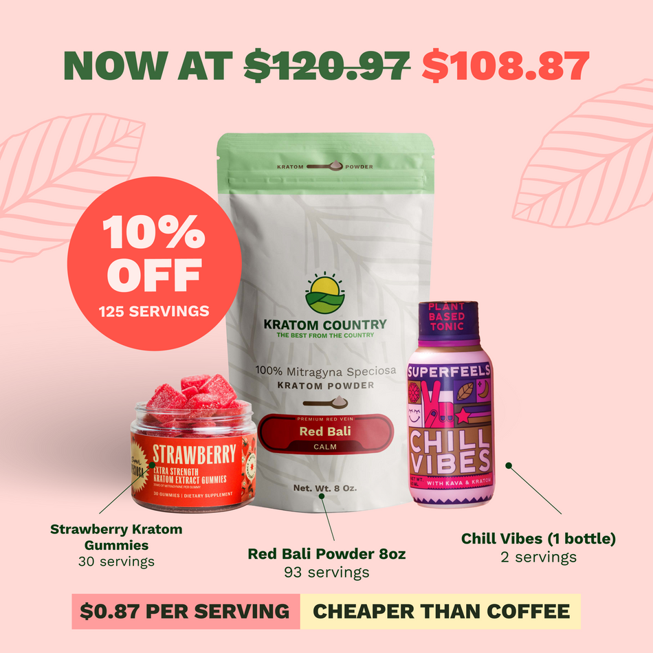 Kratom Country Relaxation Kratom Bundle