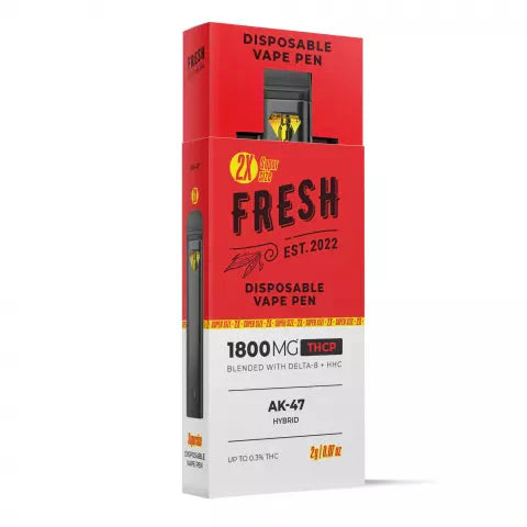 AK47 Strain Vape Pen - THCP Disposable 1800MG Fresh Best Sales Price - Vape Pens