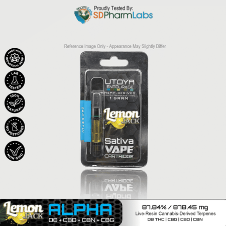 Utoya | Live Resin Delta 8 THC Vape Cartridge - 1g Best Sales Price - Vape Cartridges