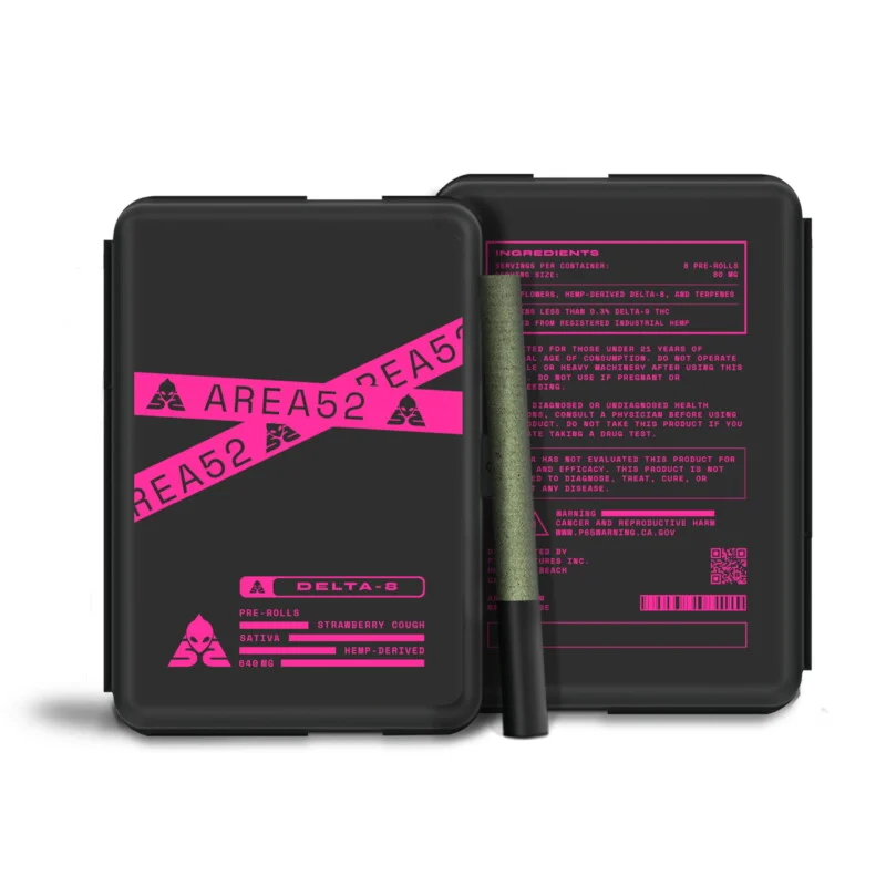 Area 52 | Delta 8 THC Pre Rolls - 640mg Best Sales Price - Pre-Rolls