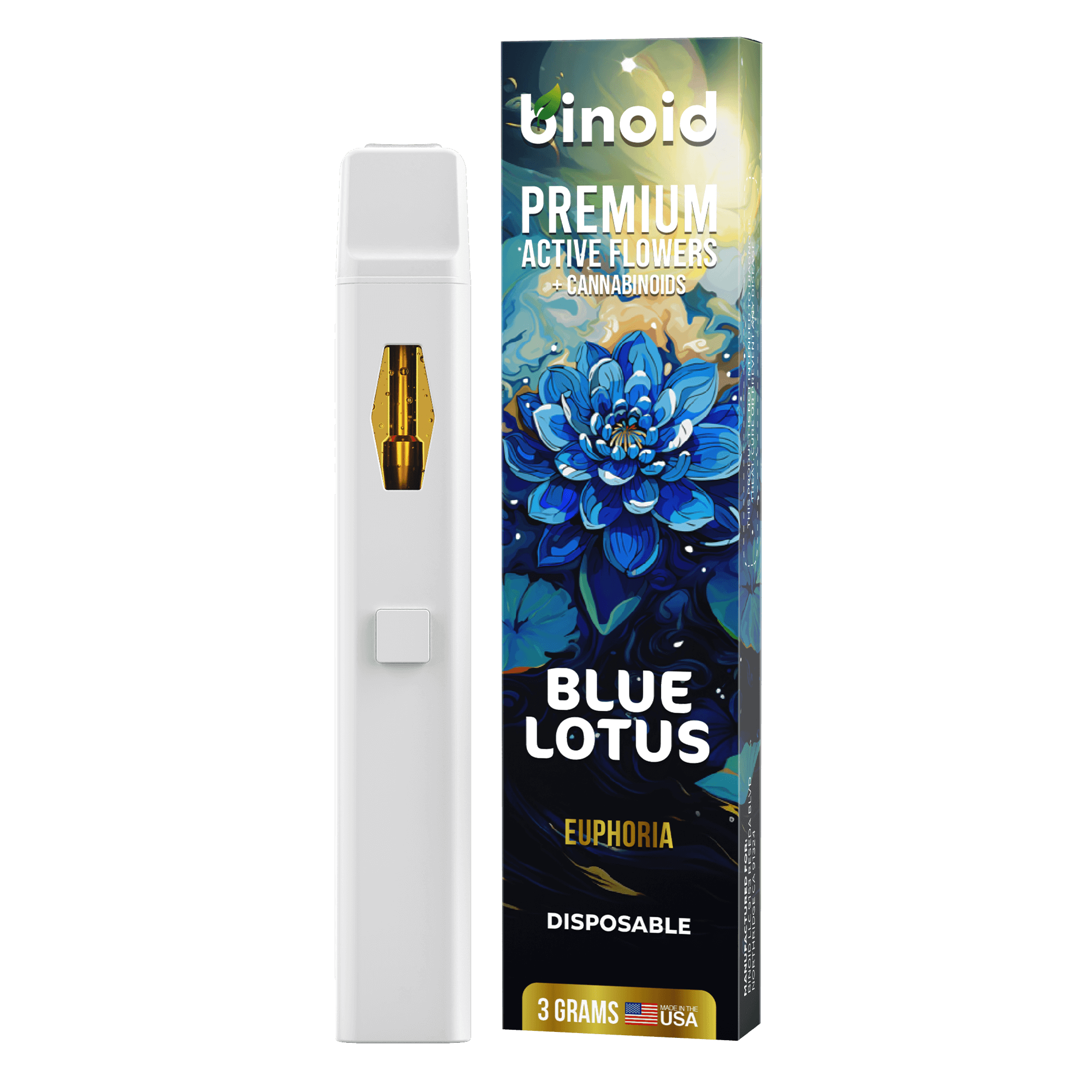 Binoid Active Flowers 3 Gram Disposable Best Sales Price - Vape Pens