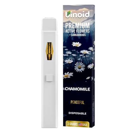 Binoid Active Flowers 3 Gram Disposable Best Sales Price - Vape Pens