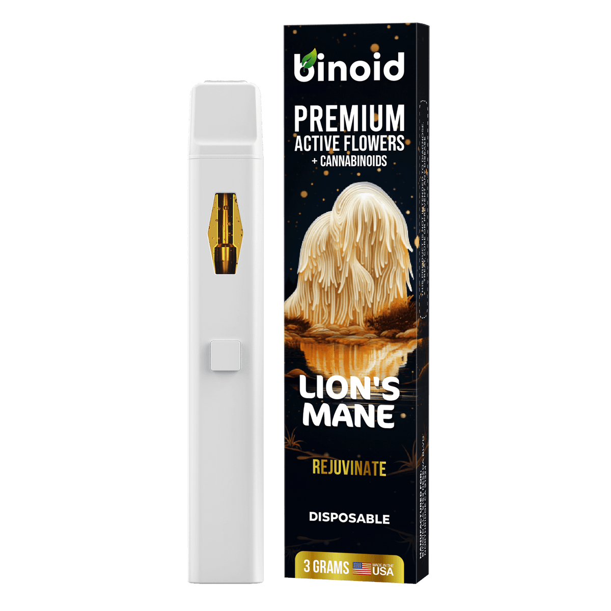 Binoid Active Flowers 3 Gram Disposable Best Sales Price - Vape Pens