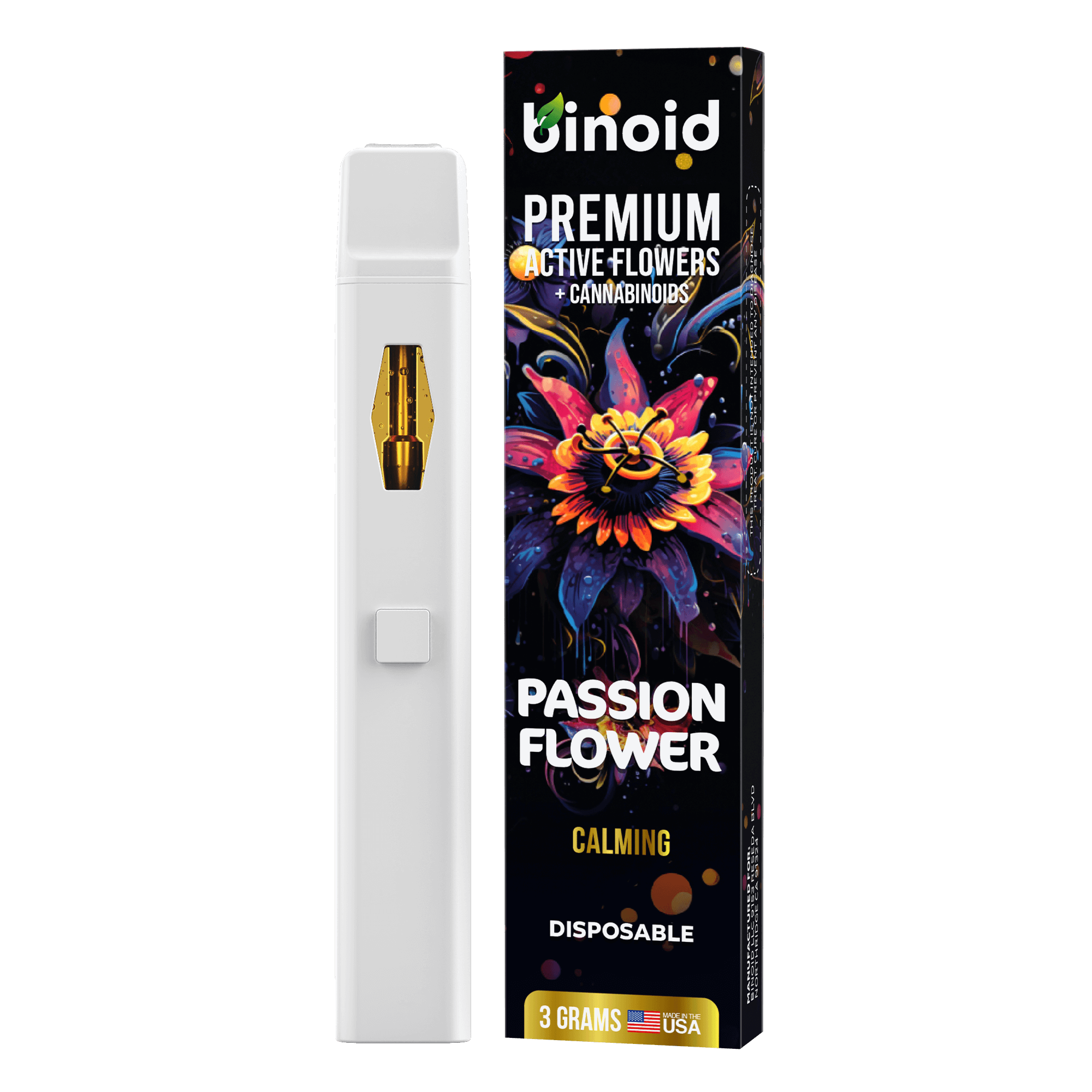 Binoid Active Flowers 3 Gram Disposable Best Sales Price - Vape Pens
