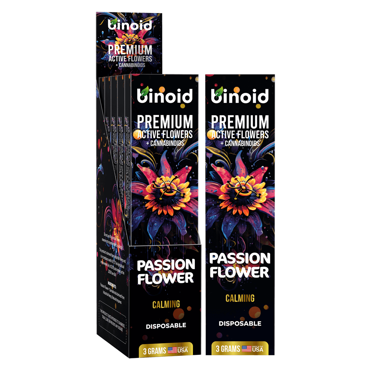 Binoid Active Flowers 3 Gram Disposable Best Sales Price - Vape Pens