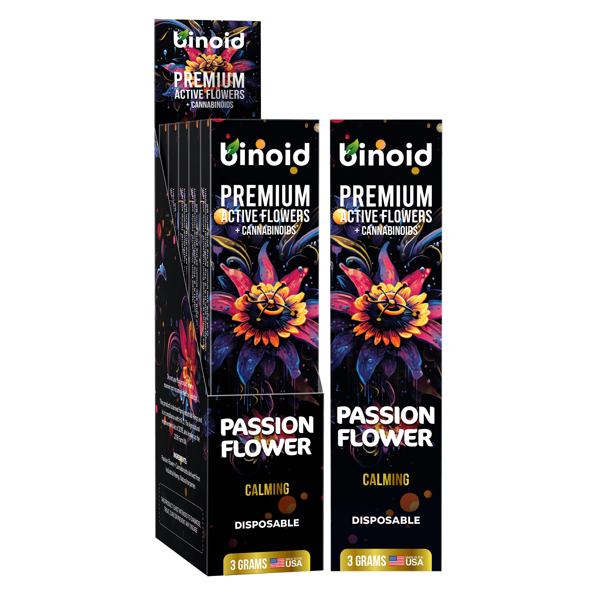 Binoid Active Flowers 3 Gram Disposable Best Sales Price - Vape Pens