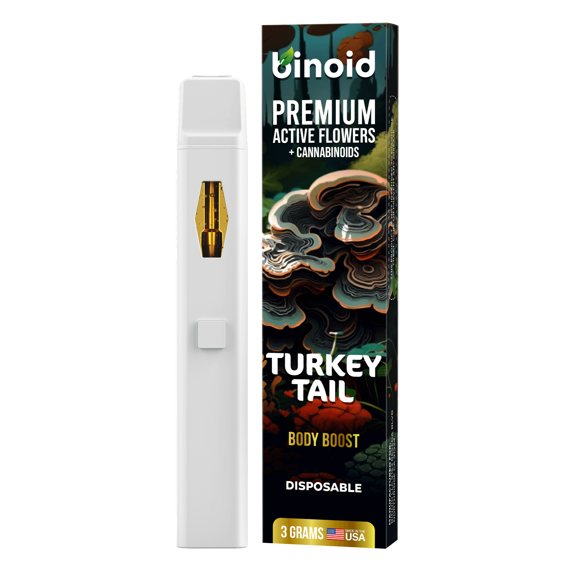 Binoid Active Flowers 3 Gram Disposable Best Sales Price - Vape Pens