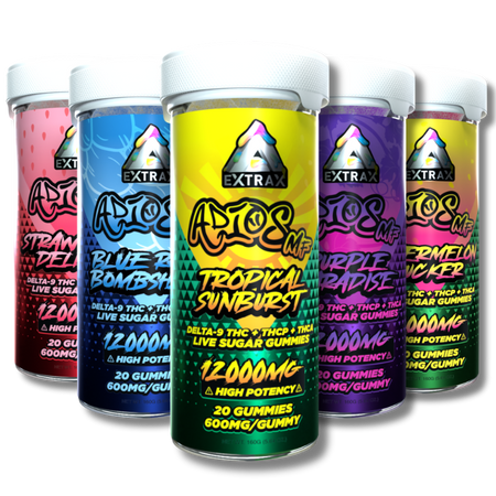 Delta Extrax THCa Live Sugar 12000mg Gummies | Adios MF Best Sales Price - Gummies