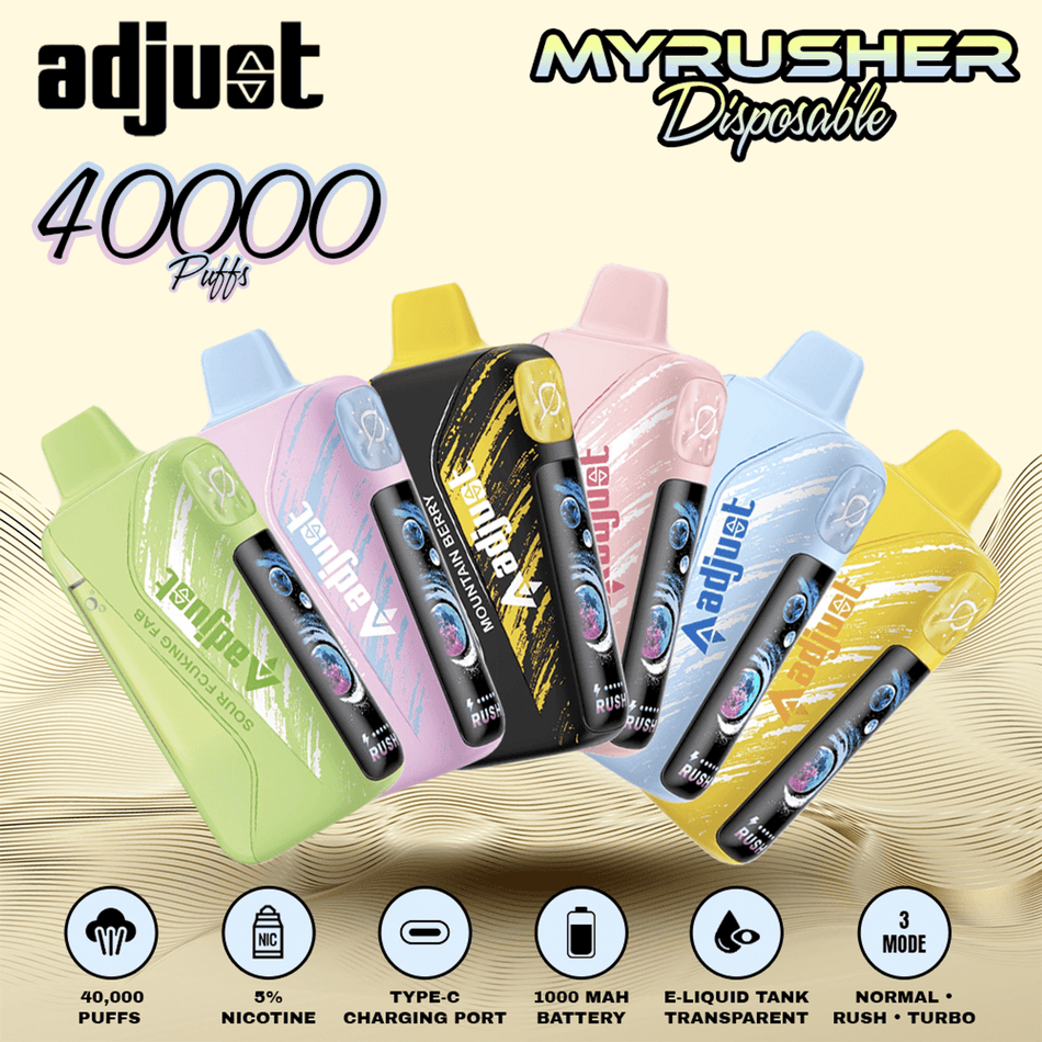 Adjust MyRusher Disposable (40000 Puffs)