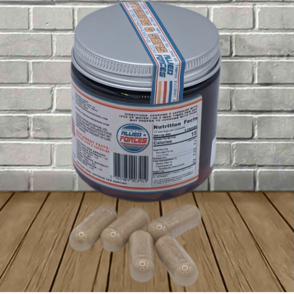 Allied Forces Boom! Chaga Laka Laka Jumbo Capsules 50ct Best Sales Price - Edibles