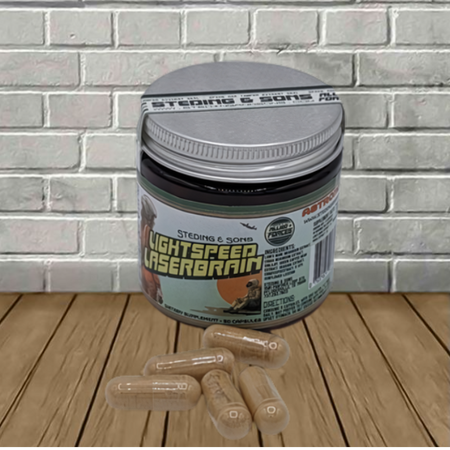 Allied Forces Lightspeed Laserbrain Jumbo Capsules 50ct Best Sales Price - Edibles