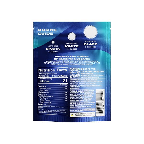 Fire Magic Amanita Muscaria Gummies 3000mg Best Sales Price - Gummies
