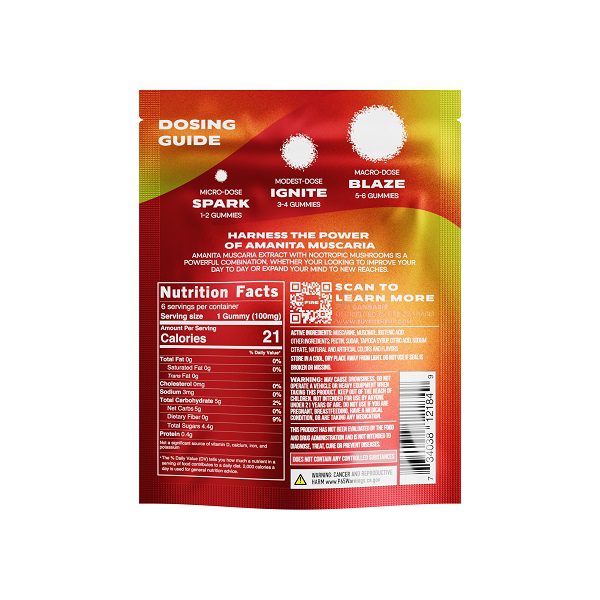 Fire Magic Amanita Muscaria Gummies 3000mg Best Sales Price - Gummies