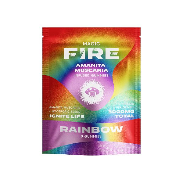 Fire Magic Amanita Muscaria Gummies 3000mg Best Sales Price - Gummies