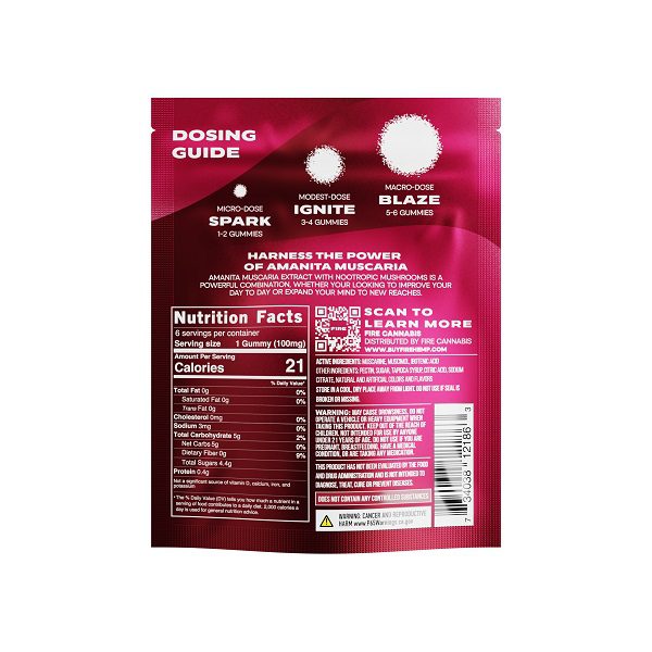 Fire Magic Amanita Muscaria Gummies 3000mg Best Sales Price - Gummies