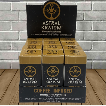 Astral Kratom Coffee Infused Kratom Extract Shot 10ml Best Sales Price - CBD