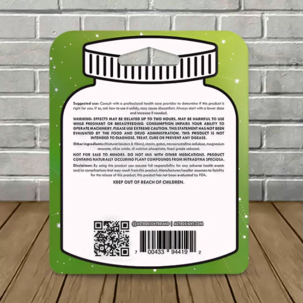 Astro 7 Ch7ll P7ll 7-Hydroxymitragynine Extract Tablets 4ct