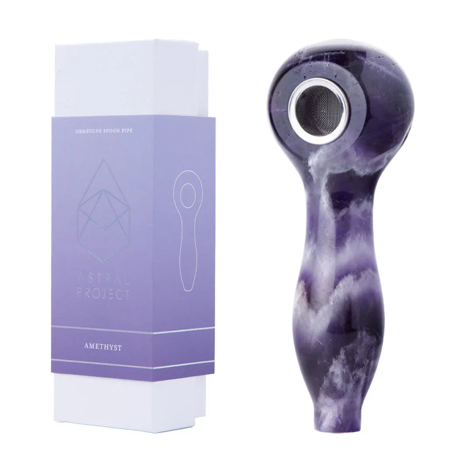 Astral Gemstone Spoon Pipes-30% OFF