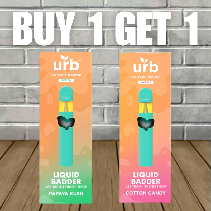 B1G1 Urb THCa Liquid Badder Disposable 3g