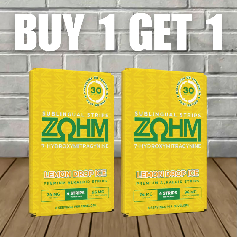 B1G1 Zohm 7-Hydroxymitragynine Sublingual Strips 24mg