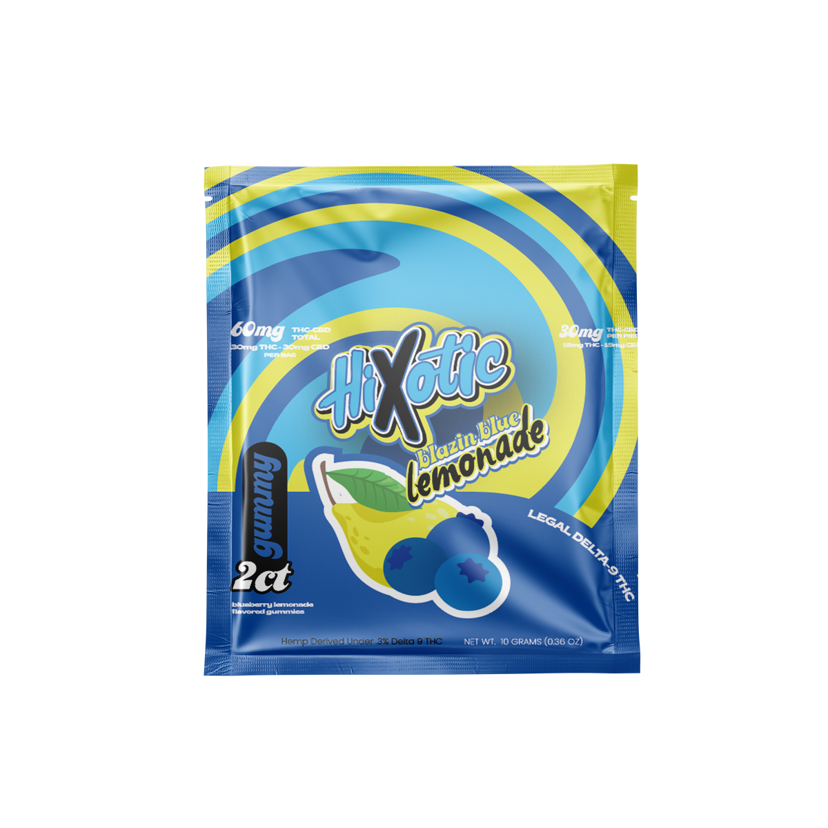 HiXotic | Premium Delta 9 THC + CBD Gummies - 300mg Best Sales Price - Gummies