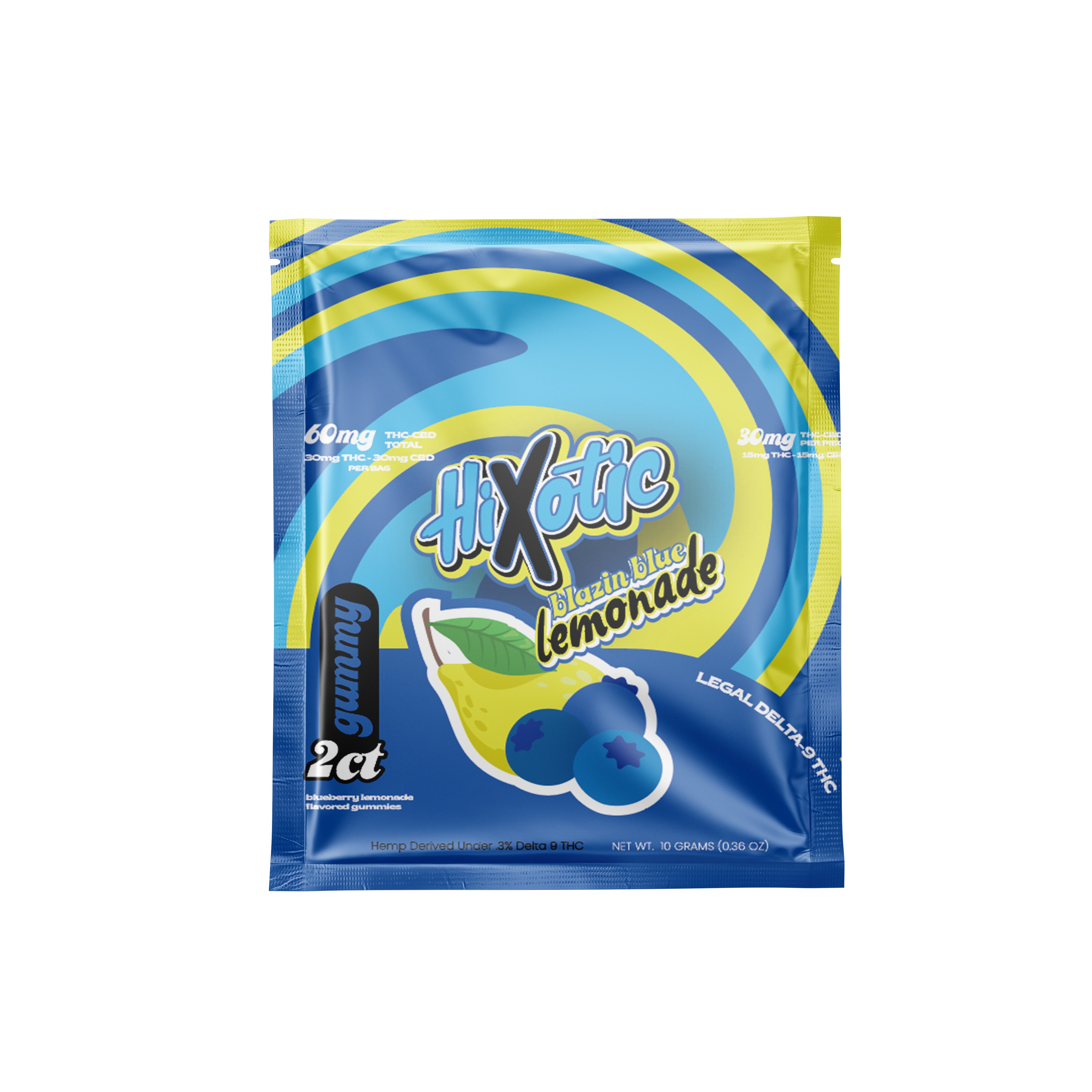 HiXotic | Premium Delta 9 THC + CBD Gummies - 300mg Best Sales Price - Gummies