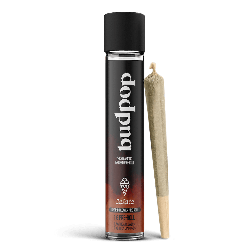 BudPop THCA Diamond Infused Pre Roll