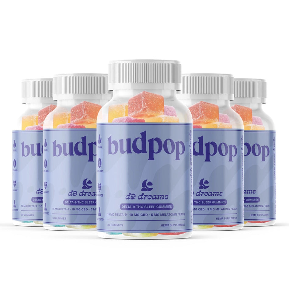 BudPop Delta-9 + CBN Sleep Gummies
