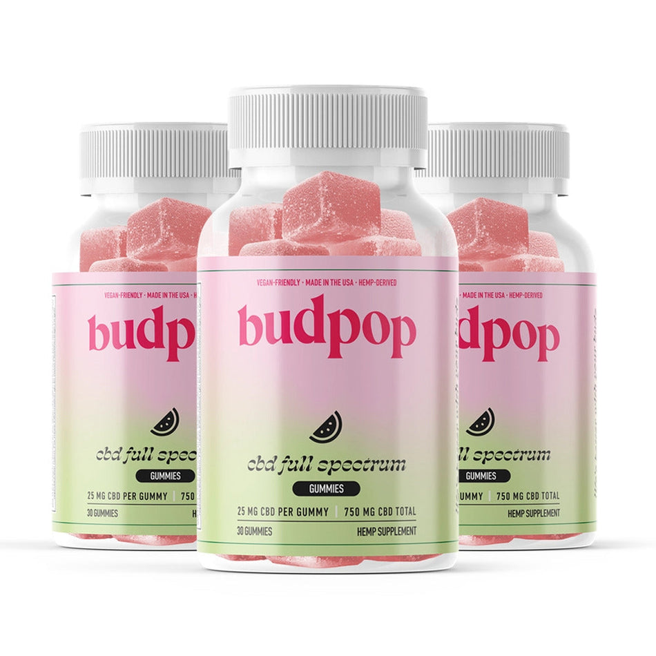 BudPop Full Spectrum CBD Gummies