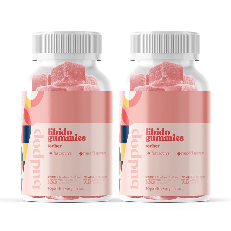 BudPop D9 + CBG + CBC + CBN Libido sex Gummies for Women