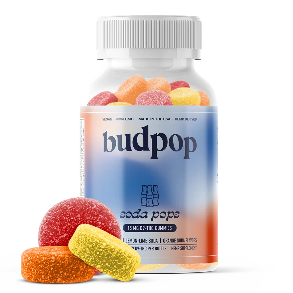 BudPop Soda Pops D9 Gummies